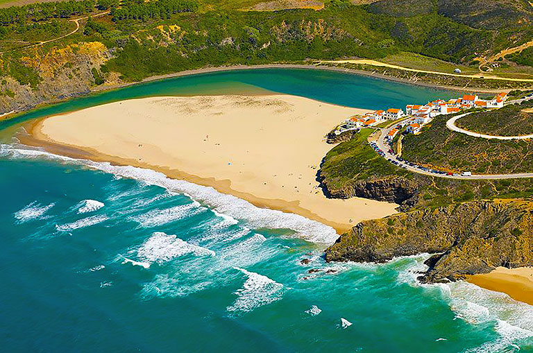 View from Aljezur, Portugal