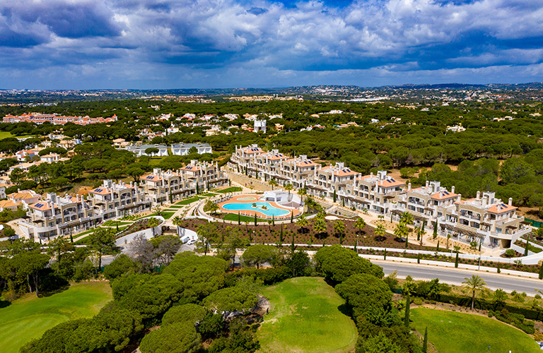 Aerial view of Pine Hills, Vilamoura